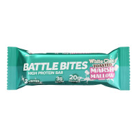Battle Bites High Protein Bar White Choc toasted Marshmallow