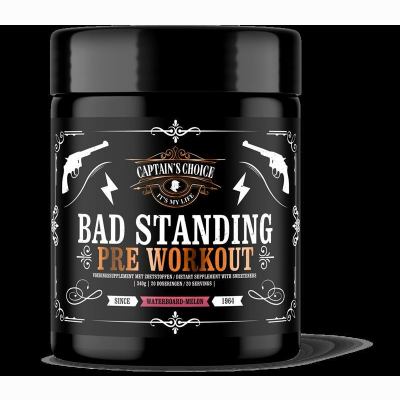 Captains Choice Bad Standing Pre-Workout
