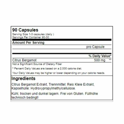 GN Laboratories - Citrus Bergamot 90 Kapseln