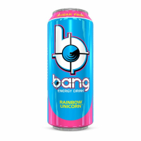 BANG Energy Drink 500ml Rainbow Unicorn (MHD 18/04/24)