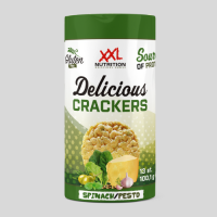 XXL Nutrition Delicious Crackers 122g | 13Stück Spinat/Pesto