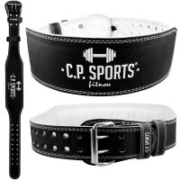 C.P. Sports Gewichthebergürtel Leder Schwarz XS