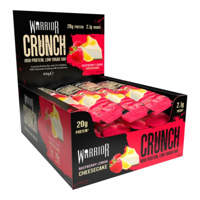 Warrior Protein Crunch Bar (64g) Raspberry Lemon Cheesecake