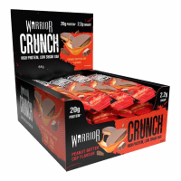 Warrior Protein Crunch Bar (64g) Dark Choco Peanut (MHD...