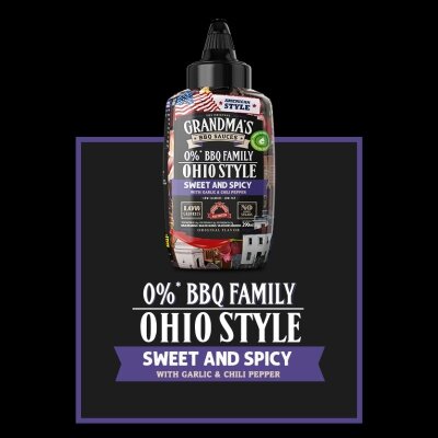 Max Protein Original Grandmas BBQ Sauces 290ml Ohio Sweet & Spicy