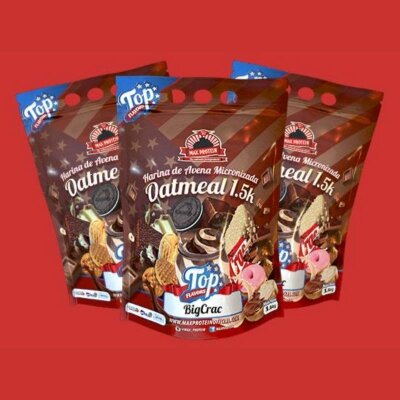 Max Protein TOP FLAVORS Oatmeal 1,5kg White BigChoc