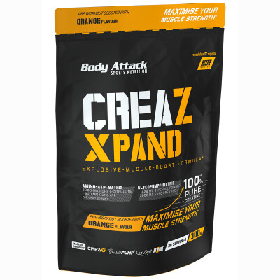 Body Attack CREAZ XPAND Creatine-Booster - 300g Orange