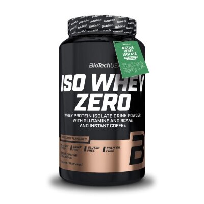 BiotechUSA Iso Whey Zero Caffee Latte 908g Dose