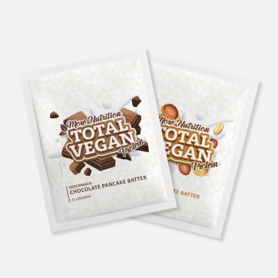 More Nutrition Total Vegan Protein Probe 25g Cinnalicious