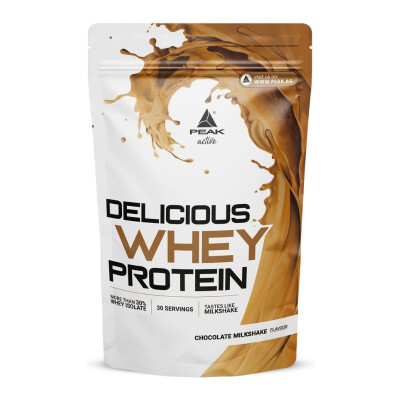 Peak Delicious Whey Protein 900g Chocolate Milkshake