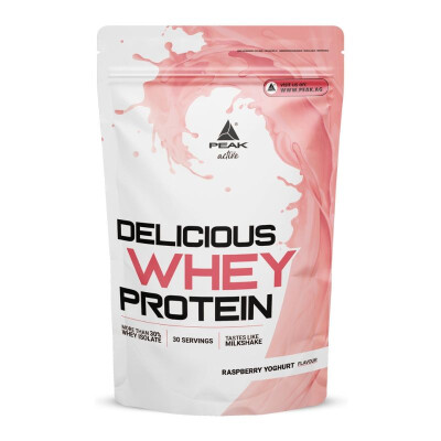 Peak Delicious Whey Protein 900g Raspberry Yoghurt