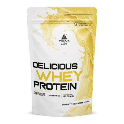Peak Delicious Whey Protein 900g Spaghetti Ice Cream