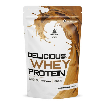 Peak Delicious Whey Protein 900g Cookie Milkshake