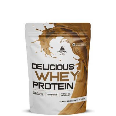 Peak Delicious Whey Protein 450g Cookie Milkshake