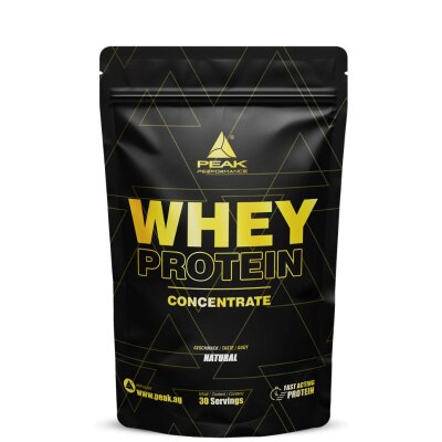 Peak Whey Protein Concentrate - 900g Natural