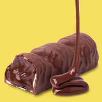 WaNa Protein-Riegel Waffand Cream | 43g Dunkle Schokolade mit dunkler Schokoladen-Creme-Füllung