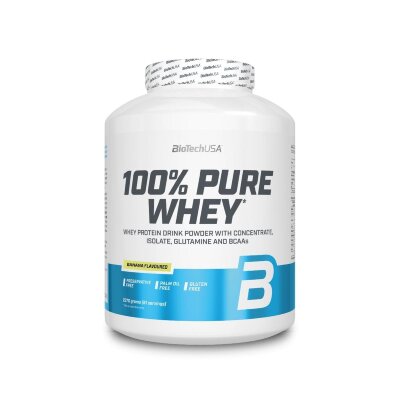 BiotechUSA 100% Pure Whey 2270g Banana