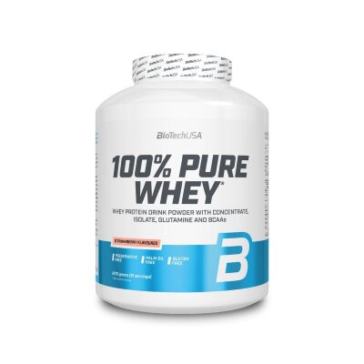 BiotechUSA 100% Pure Whey 2270g Strawberry