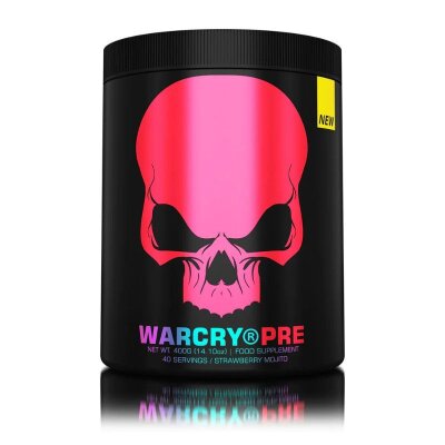 Genius Nutrition - Warcry PRE Booster | 400g Strawberry Mojito