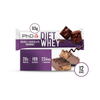 PHD Diet Whey Bar 63g Double Chocolate Brownie