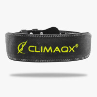 Climaqx Power Belt Gewichthebergürtel Schwarz/Neon XL